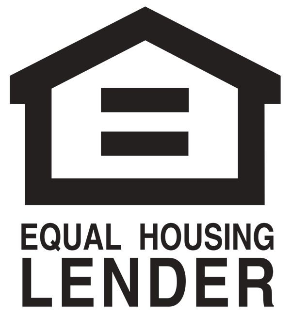 Logo of Equal Housing Lender with the drawing of a house.